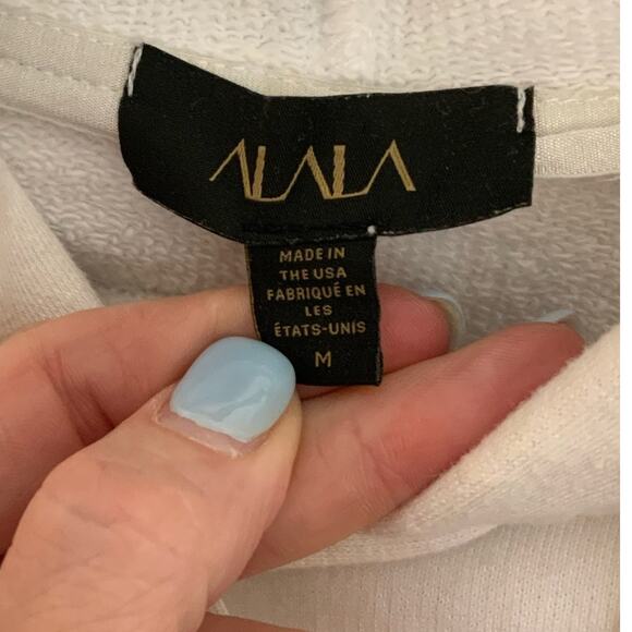 ALALA White Hoodie - Picture 2 of 5